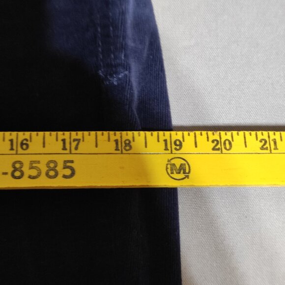 KUT from the Kloth corduroy pants women's size 10 blue colour Diana Skinny - Picture 11 of 14